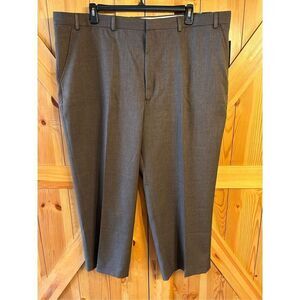 Botany 500 Men Size 46 Straight brown Heather ￼Dress Pants Nwt (4439)